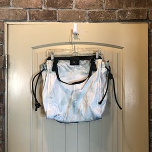 DIY-dyed Burberry Purse